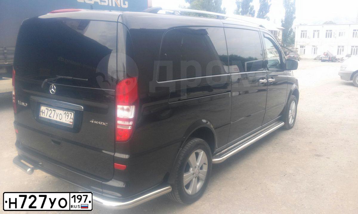 Фото автомобиля MERCEDES VIANO, 2012 — госномер Н727УО197. Цвет: ЧЕРНЫЙ