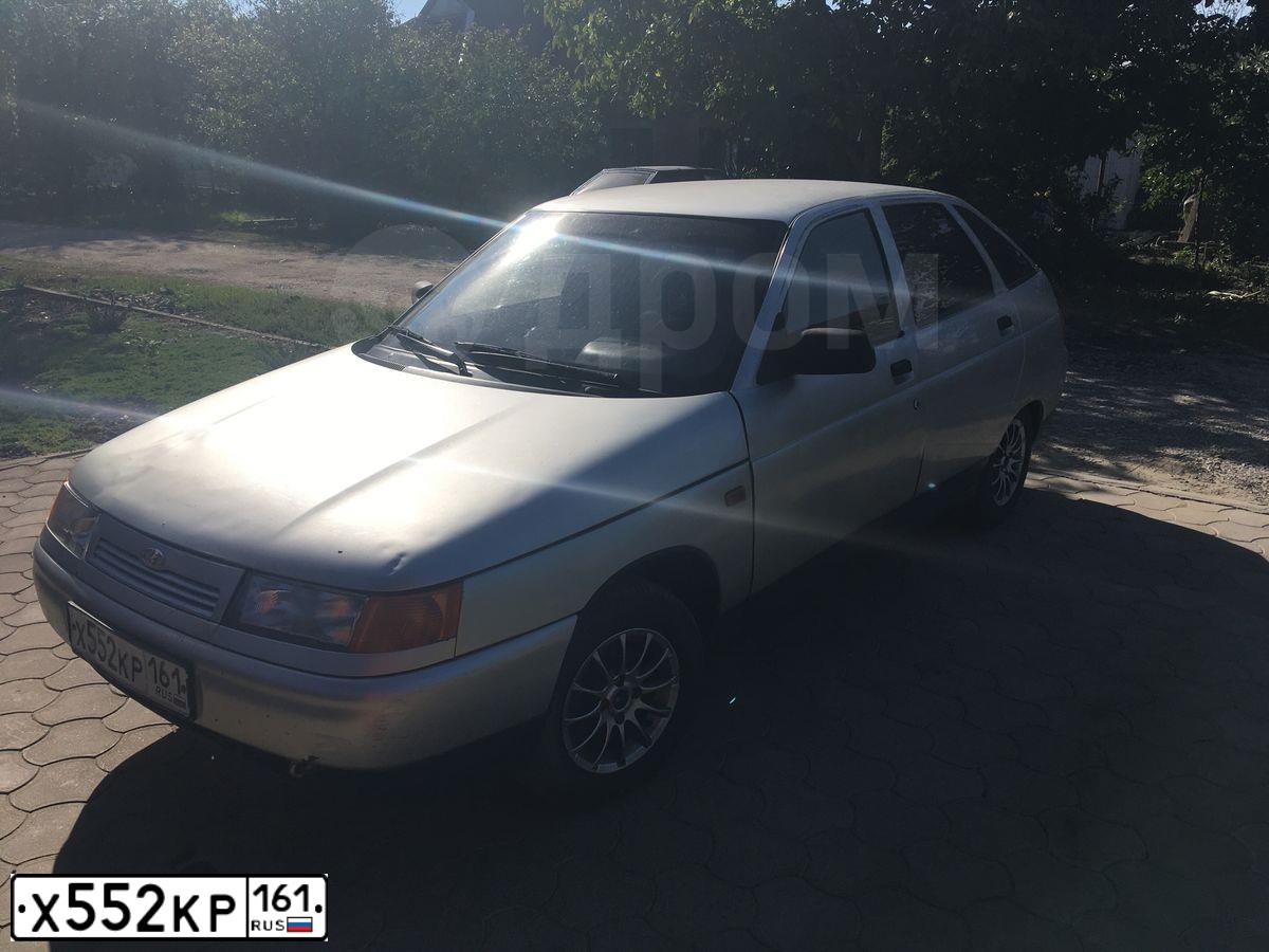 Фото автомобиля LADA 2112, 2002 — госномер Х552КР161. Цвет: СЕРЕБРИСТО-БЕЖЕВЫЙ