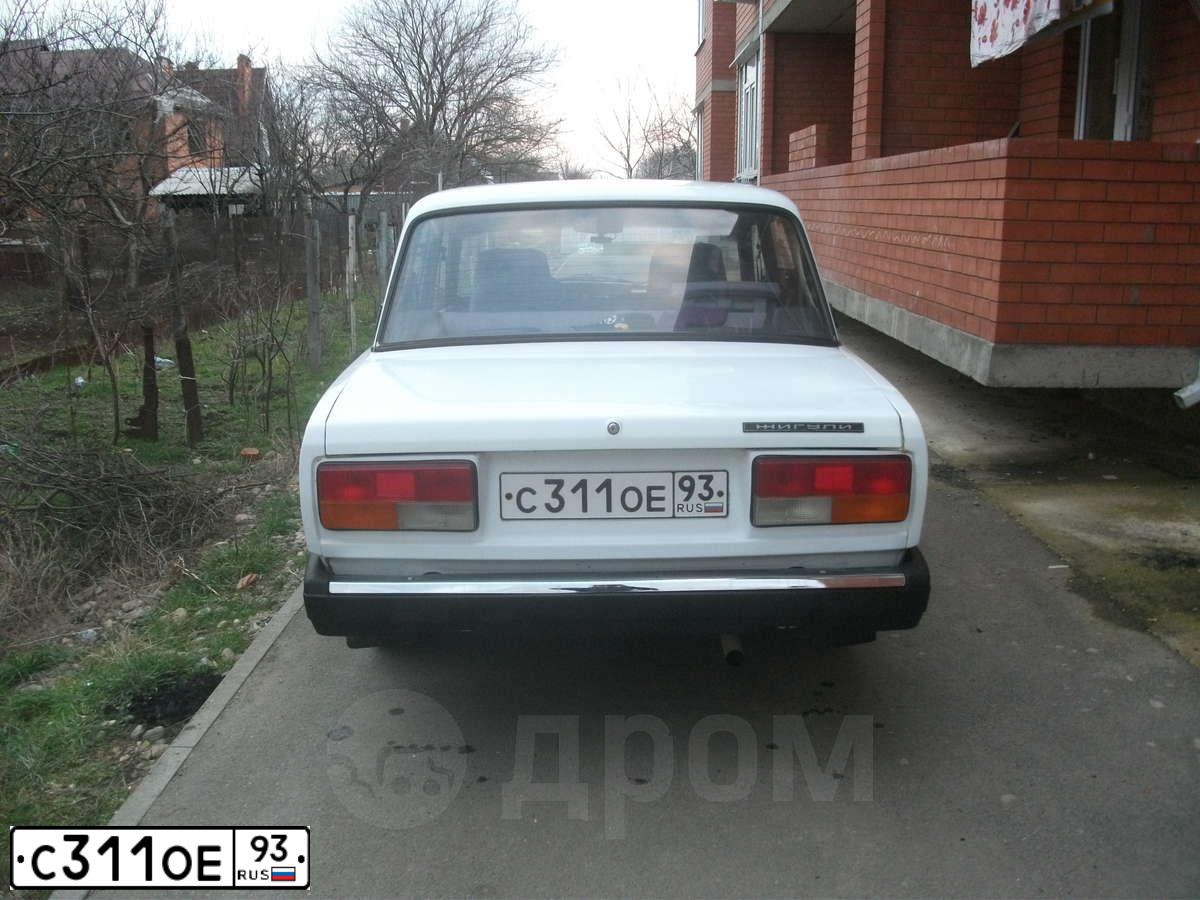Фото автомобиля LADA 2107, 2001 — госномер С311ОЕ93. Цвет: БЕЛЫЙ