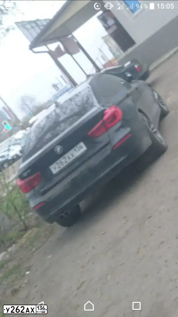 Фото автомобиля BMW SERIE 3 GT, 2017 — госномер У262АХ136. Цвет: ЧЕРНЫЙ