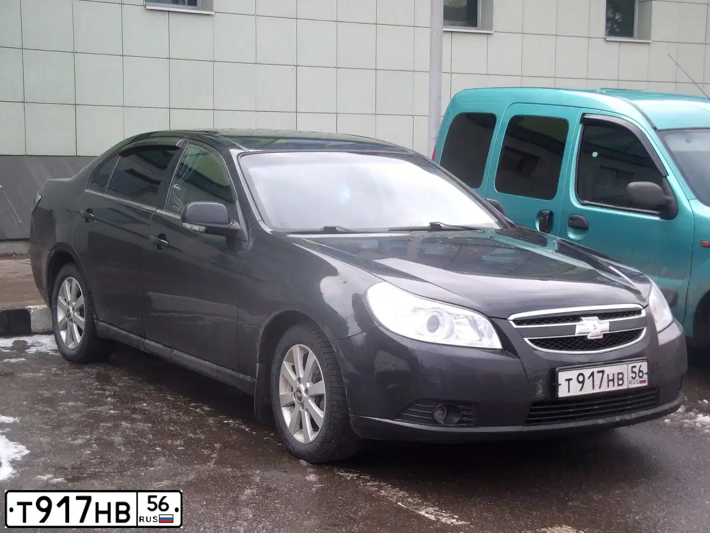 Фото автомобиля CHEVROLET EPICA, 2012 — госномер В551РН799. Цвет: ЧЕРНЫЙ