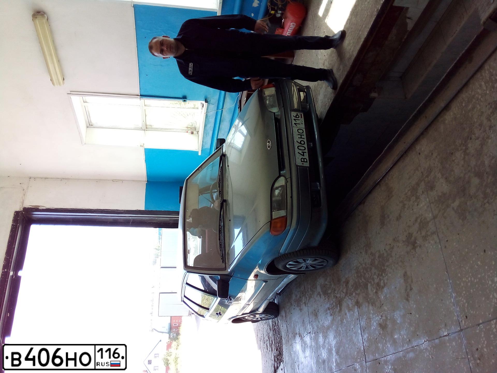 Фото автомобиля LADA 2114 SAMARA, 2010 — госномер В406НО116. Цвет: СРЕДНИЙ СЕРО-ЗЕЛЕНЫЙ МЕТ