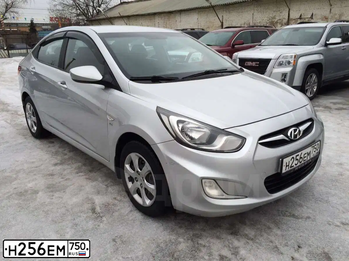 Фото автомобиля HYUNDAI SOLARIS, 2012 — госномер С790НК12