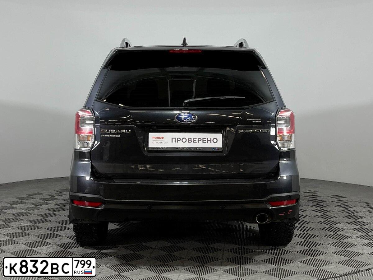 Фото автомобиля SUBARU FORESTER, 2017 — госномер Р569ТХ62. Цвет: ТЕМНО-СЕРЫЙ