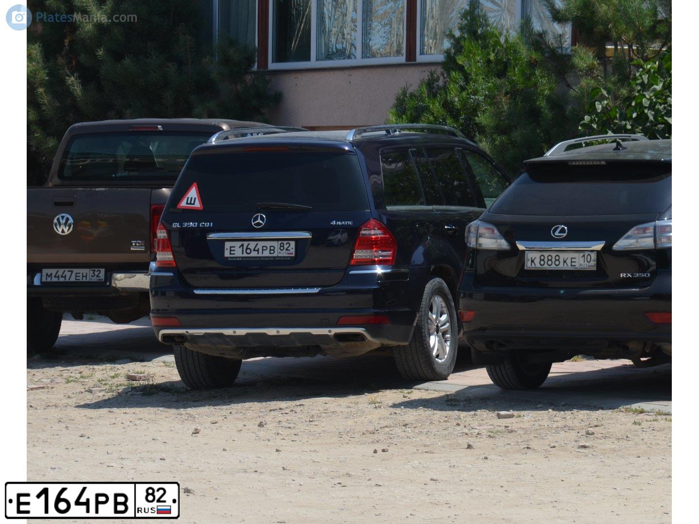 Фото автомобиля MERCEDES-BENZ GL350, 2010 — госномер Р787ТН159. Цвет: Темно-синий