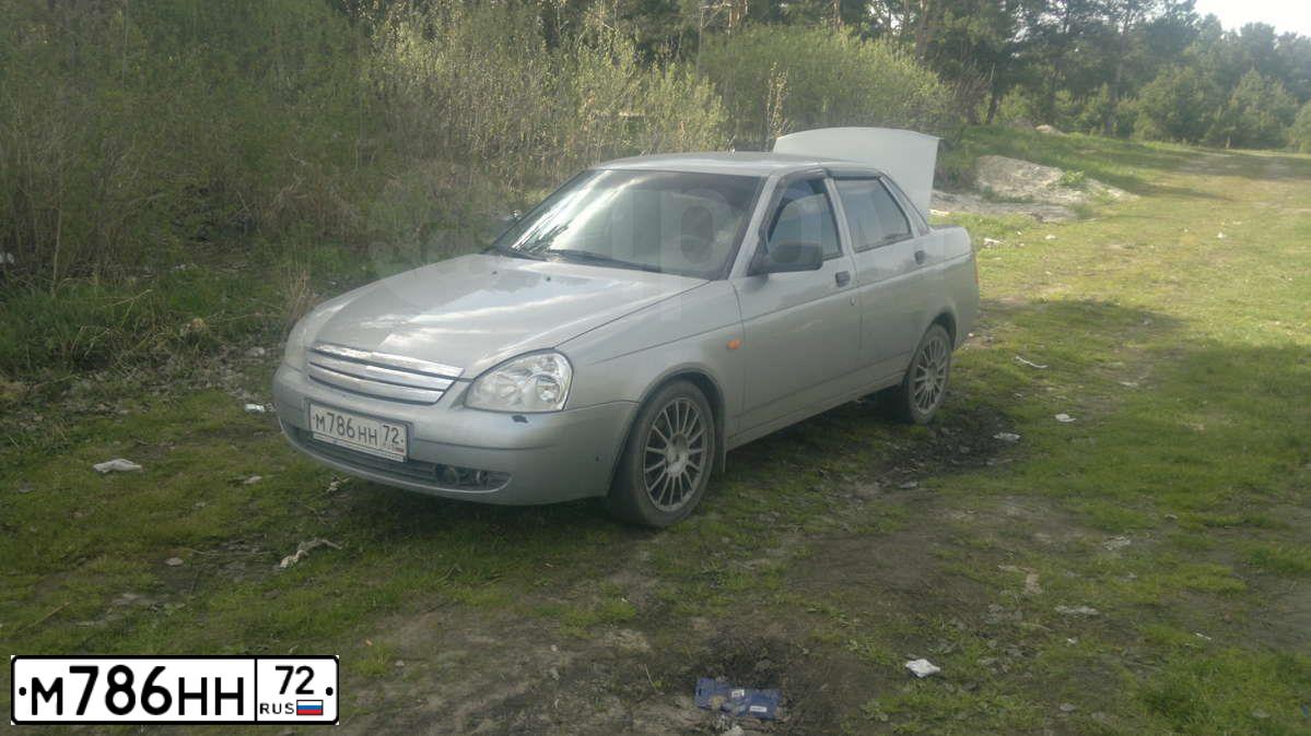 Фото автомобиля LADA 2170 PRIORA, 2007 — госномер М786НН72. Цвет: СЕРЕБРИСТО ГОЛУБОЙ