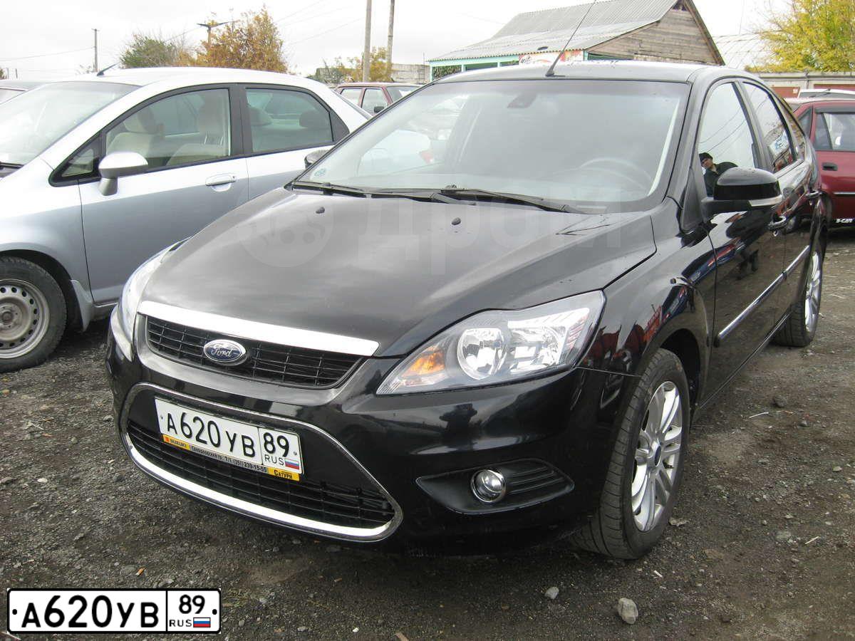 Фото автомобиля FORD FOCUS, 2008 — госномер А620УВ89. Цвет: ЧЕРНЫЙ