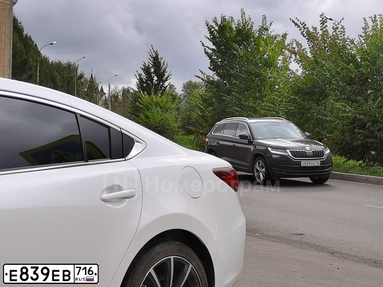 Фото автомобиля SKODA KODIAQ, 2019 — госномер Е839ЕВ716