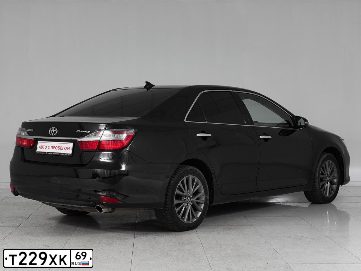 Фото автомобиля TOYOTA CAMRY, 2016 — госномер О011АМ550