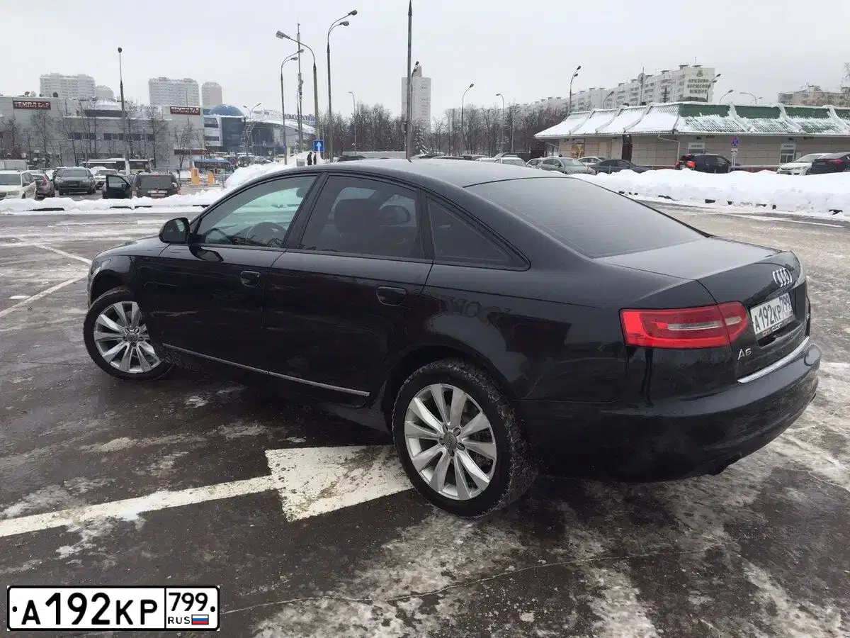 Фото автомобиля AUDI A6, 2011 — госномер Т507КУ197. Цвет: ЧЕРНЫЙ