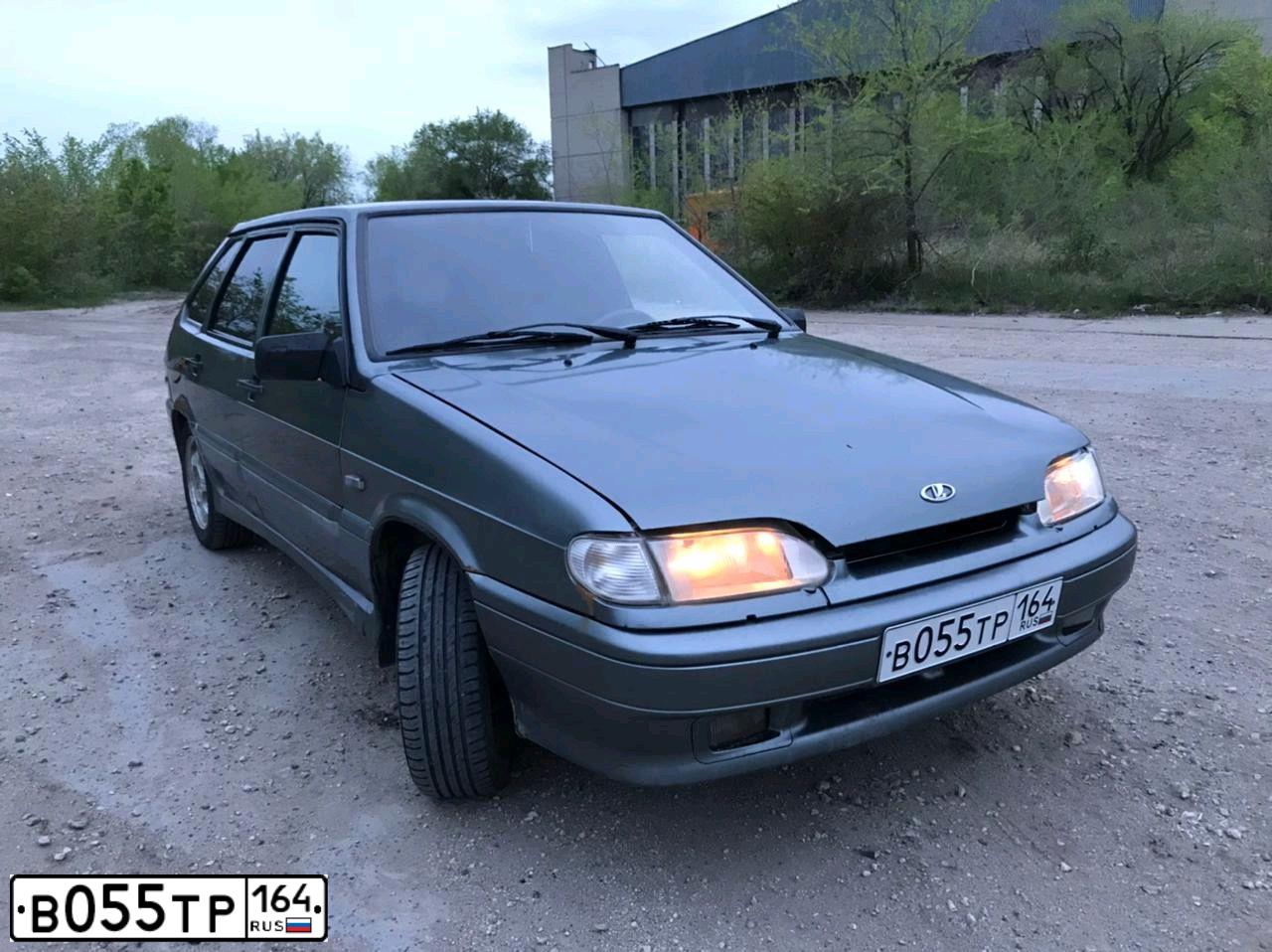 Фото автомобиля LADA 2114 SAMARA, 2005 — госномер М866АМ164. Цвет: СРЕДНИЙ СЕРО-ЗЕЛЕНЫЙ МЕТ.