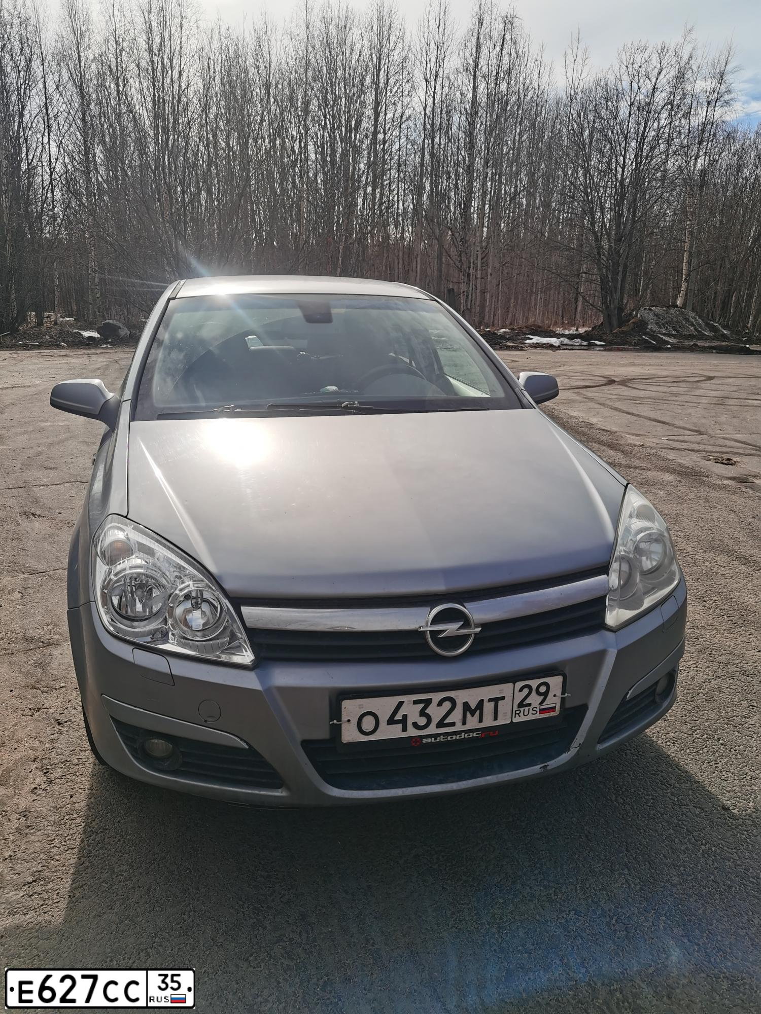 Фото автомобиля OPEL ASTRA, 2008 — госномер О432МТ29