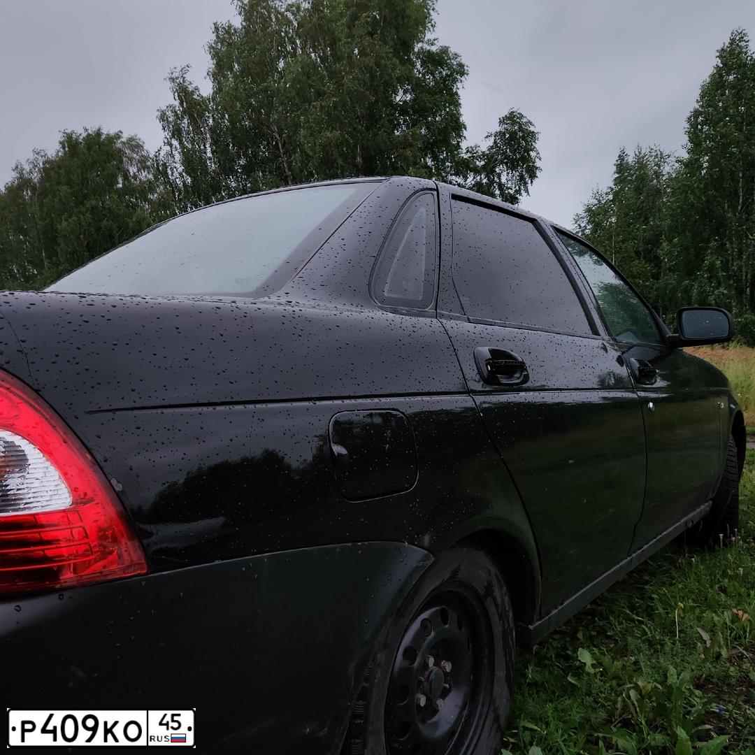 Фото автомобиля LADA 2170 PRIORA, 2012 — госномер С645НК45. Цвет: СИНЕ-ЧЕРНЫЙ