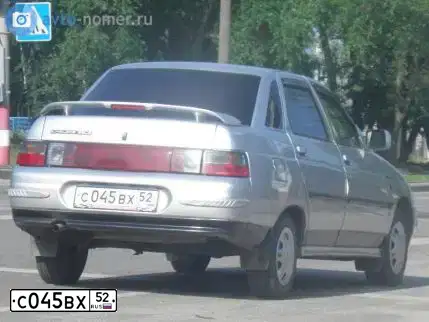 Фото автомобиля LADA 2110, 2003 — госномер С045ВХ52. Цвет: СВЕТЛО-СЕРЕБР.МЕТАЛ.
