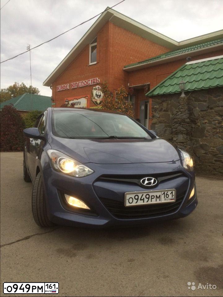 Фото автомобиля HYUNDAI I30, 2012 — госномер Н901СА126. Цвет: СИНИЙ