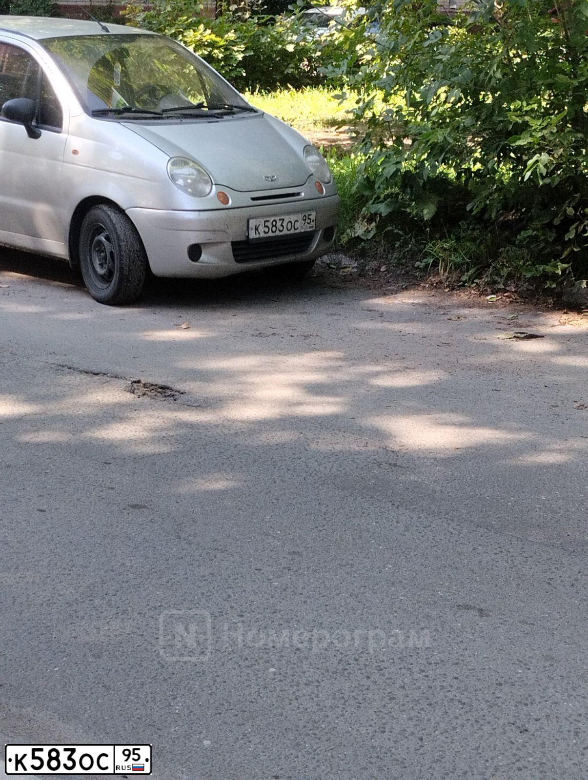 Фото автомобиля DAEWOO MATIZ, 2011 — госномер С156СЕ40. Цвет: СЕРЕБРИСТЫЙ