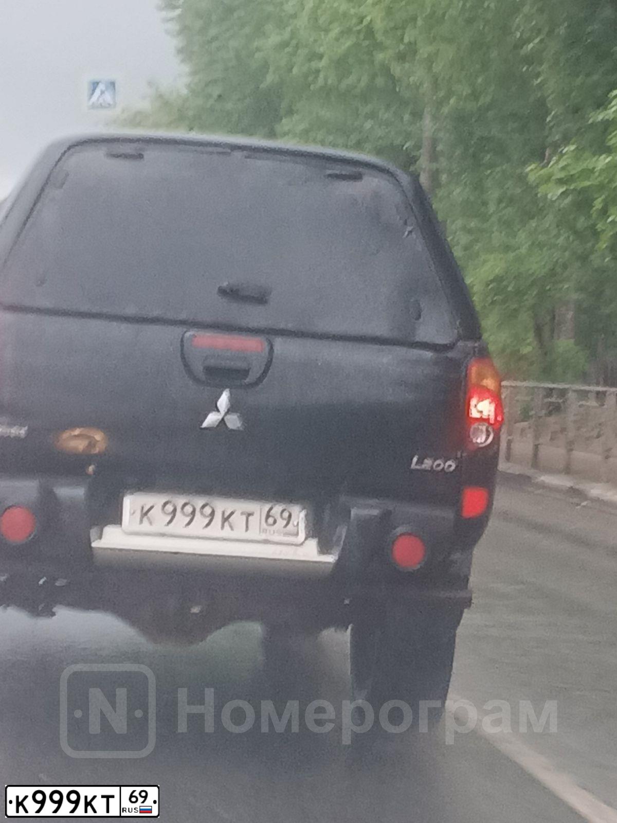 Фото автомобиля DAEWOO NEXIA, 2007 — госномер К999КТ69. Цвет: СЕРЕБРИСТЫЙ