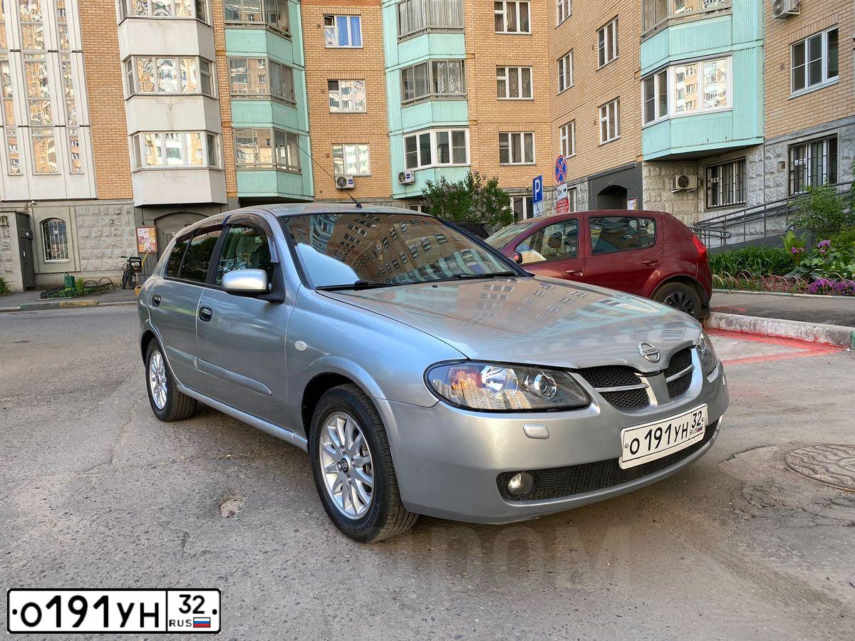 Фото автомобиля NISSAN ALMERA, 2006 — госномер М330НТ797. Цвет: Серебристый
