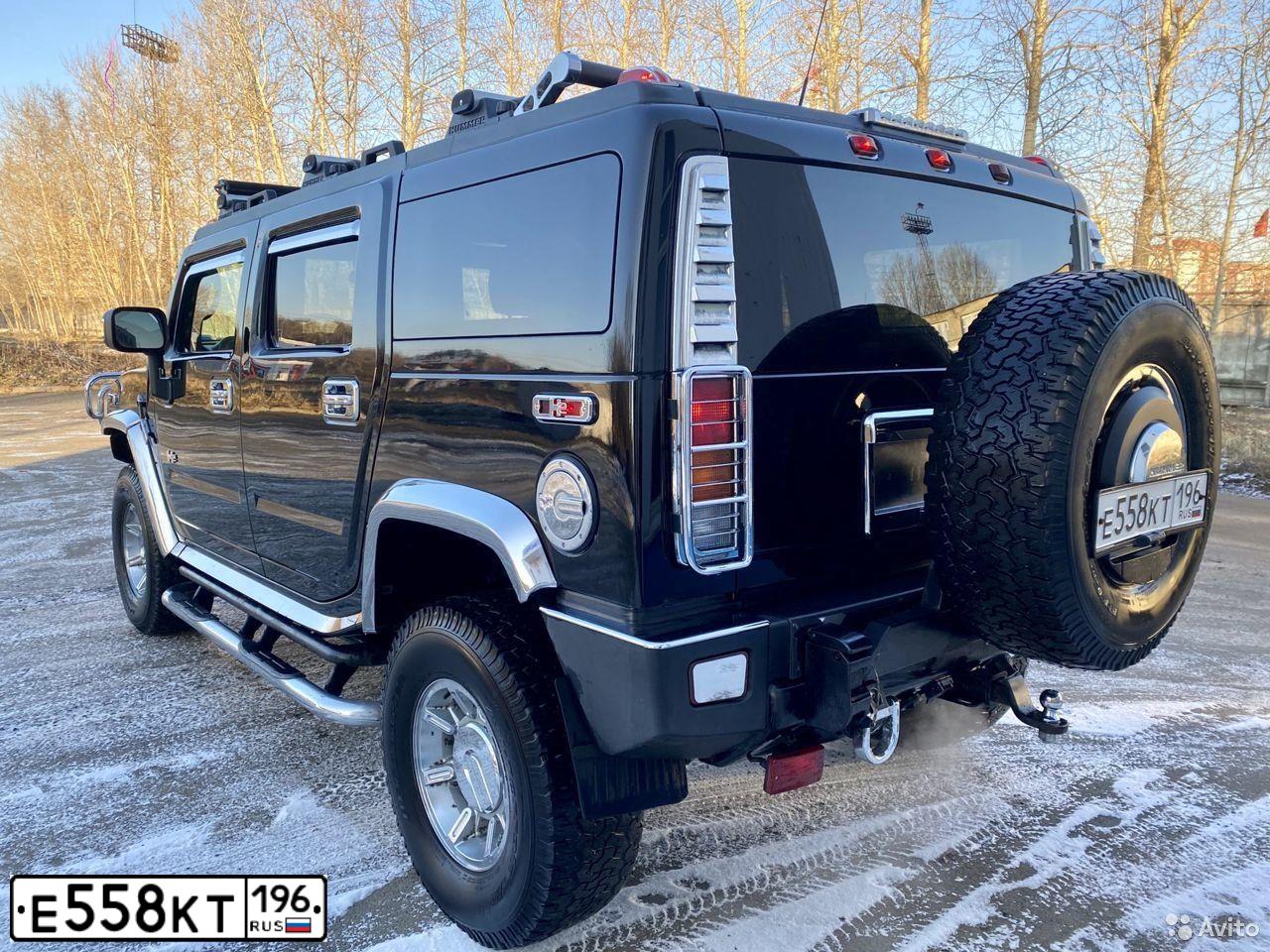 Фото автомобиля HUMMER H2, 2006 — госномер А744ВО797. Цвет: ЧЕРНЫЙ