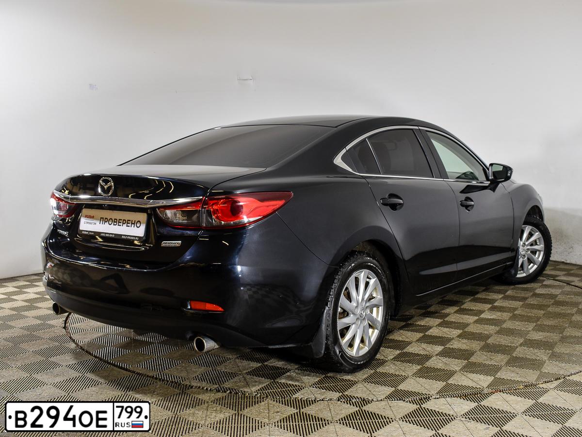 Фото автомобиля MAZDA 6, 2014 — госномер К196ХК154. Цвет: ЧЕРНЫЙ