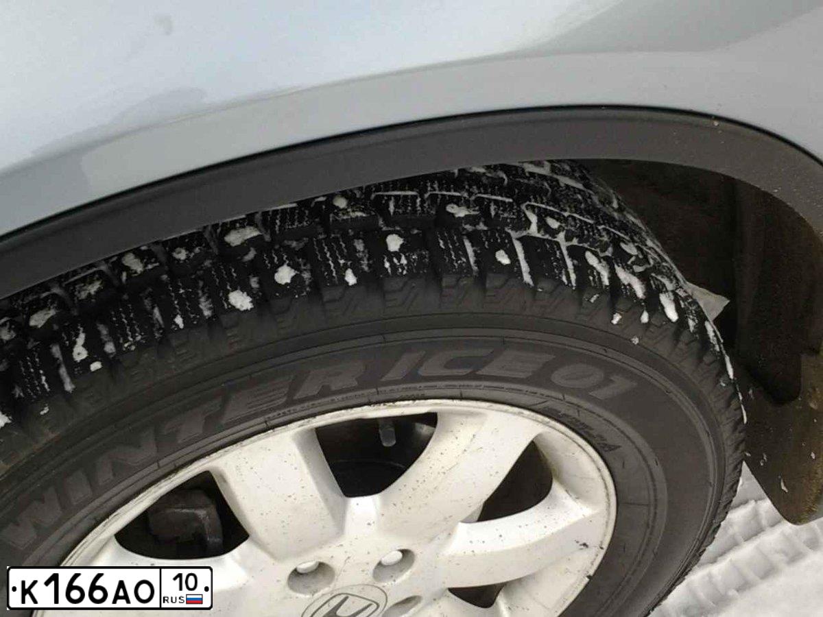 Фото автомобиля HONDA CR-V, 2008 — госномер К104ЕТ198. Цвет: СЕРО-ГОЛУБОЙ