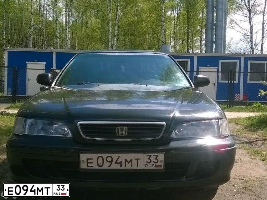 Фото автомобиля HONDA ACCORD, 1996 — госномер С589СС99. Цвет: ЧЕРНЫЙ