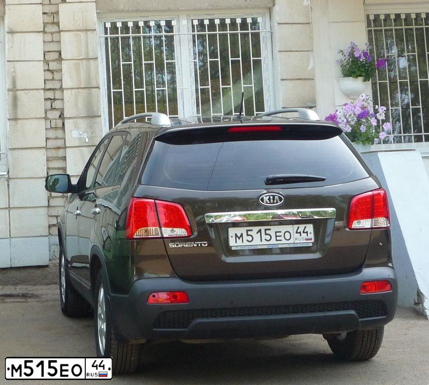Фото автомобиля HYUNDAI ELANTRA, 2008 — госномер У633АВ44. Цвет: ЧЕРНЫЙ