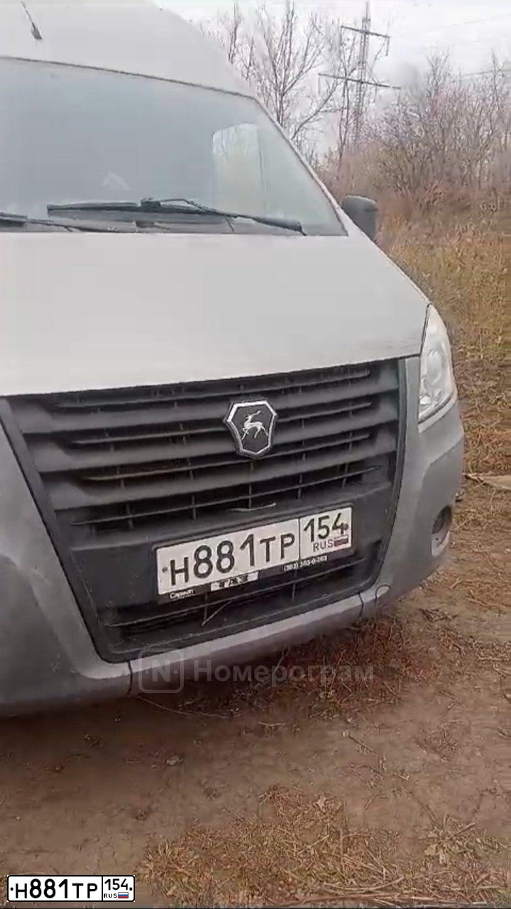 Фото автомобиля GAZ GAZEL NEXT, 2019 — госномер Н881ТР154. Цвет: СЕРЫЙ