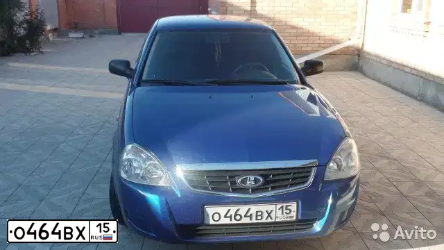 Фото автомобиля LADA 2170 PRIORA, 2008 — госномер К928ВМ53. Цвет: синий