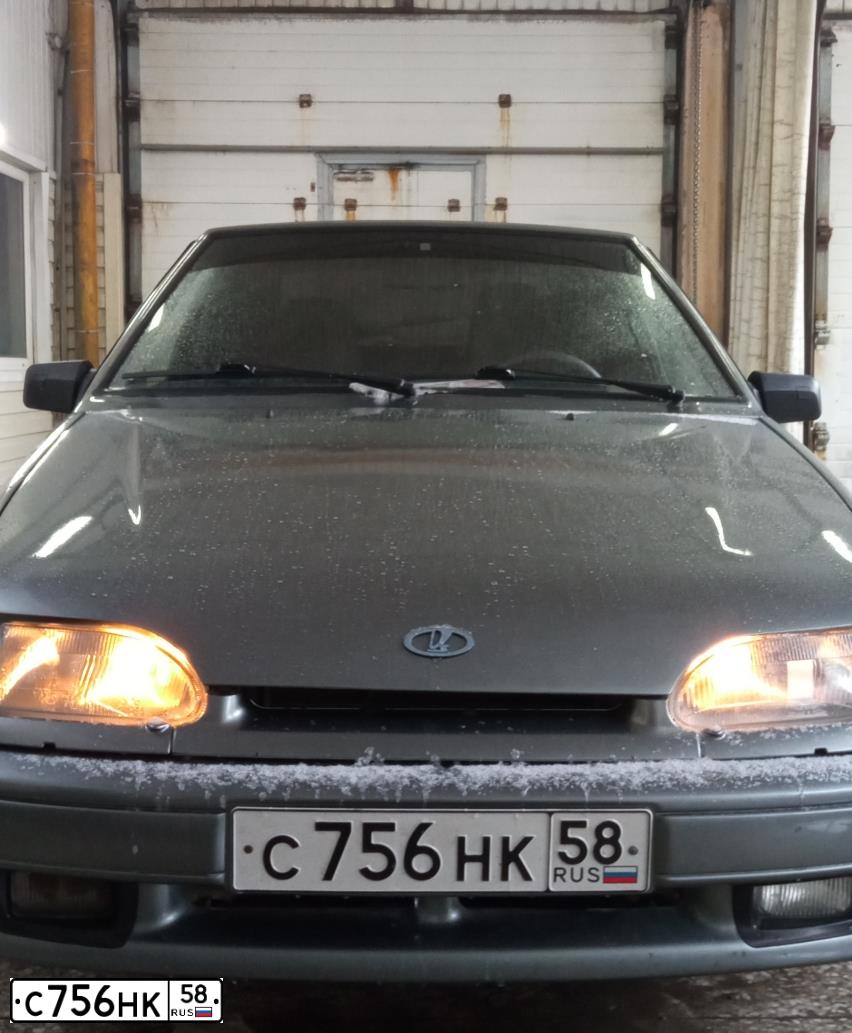 Фото автомобиля LADA 2114 SAMARA, 2005 — госномер С756НК58. Цвет: СРЕДНИЙ СЕРО-ЗЕЛЕНЫЙ МЕТ.