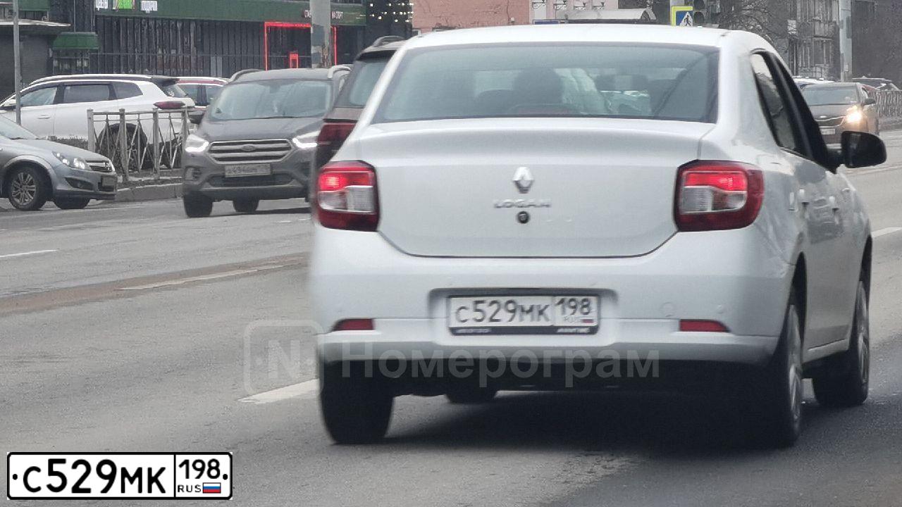 Фото автомобиля RENAULT LOGAN, 2020 — госномер С529МК198