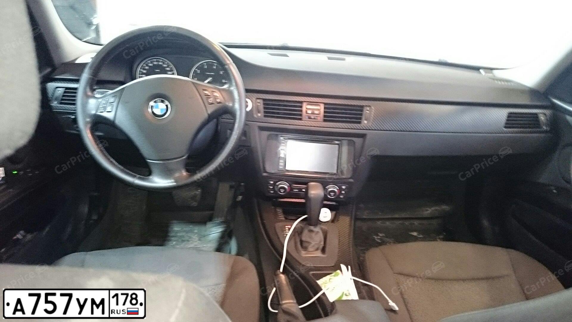 Фото автомобиля BMW SERIE 3, 2008 — госномер Е301МУ82. Цвет: ЧЕРНЫЙ