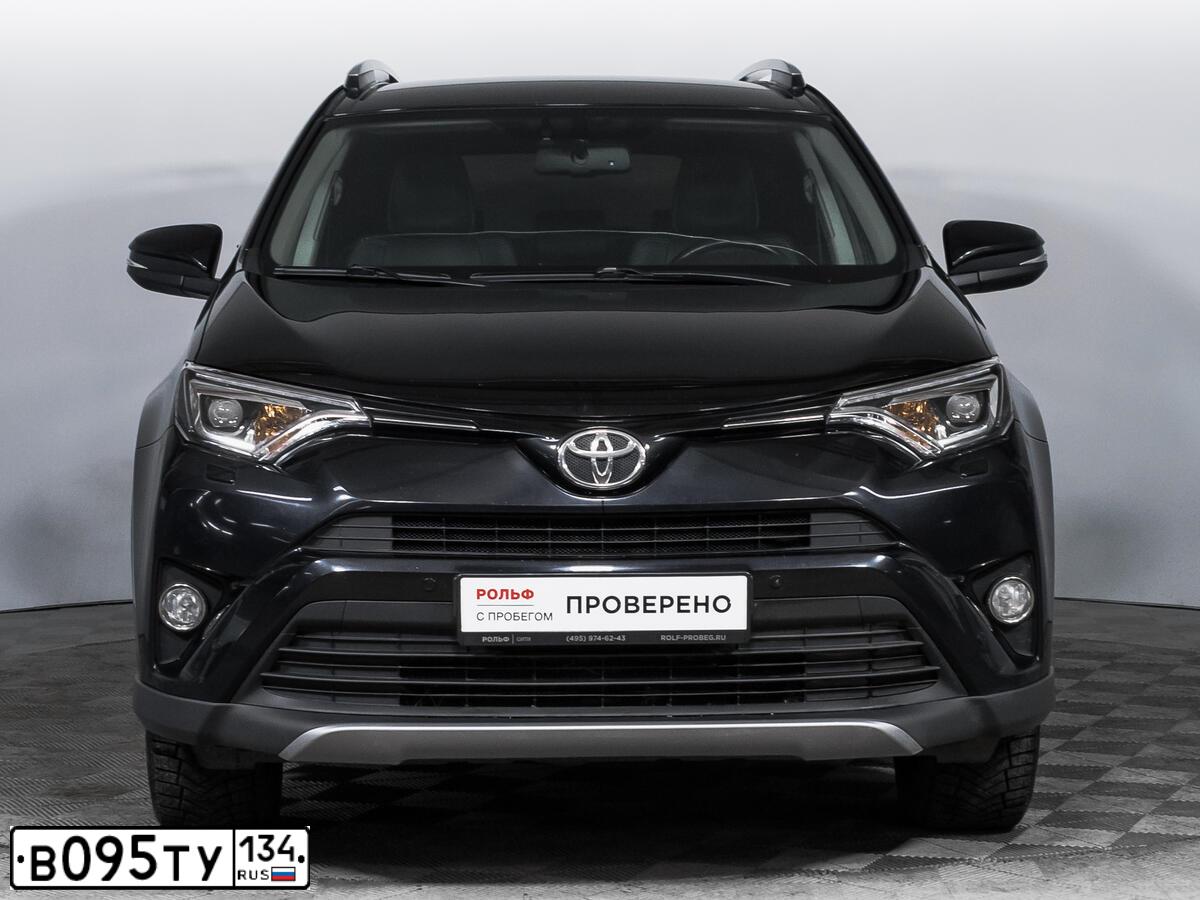 Фото автомобиля TOYOTA RAV4, 2016 — госномер В095ТУ134. Цвет: ЧЕРНЫЙ МЕТАЛЛИК