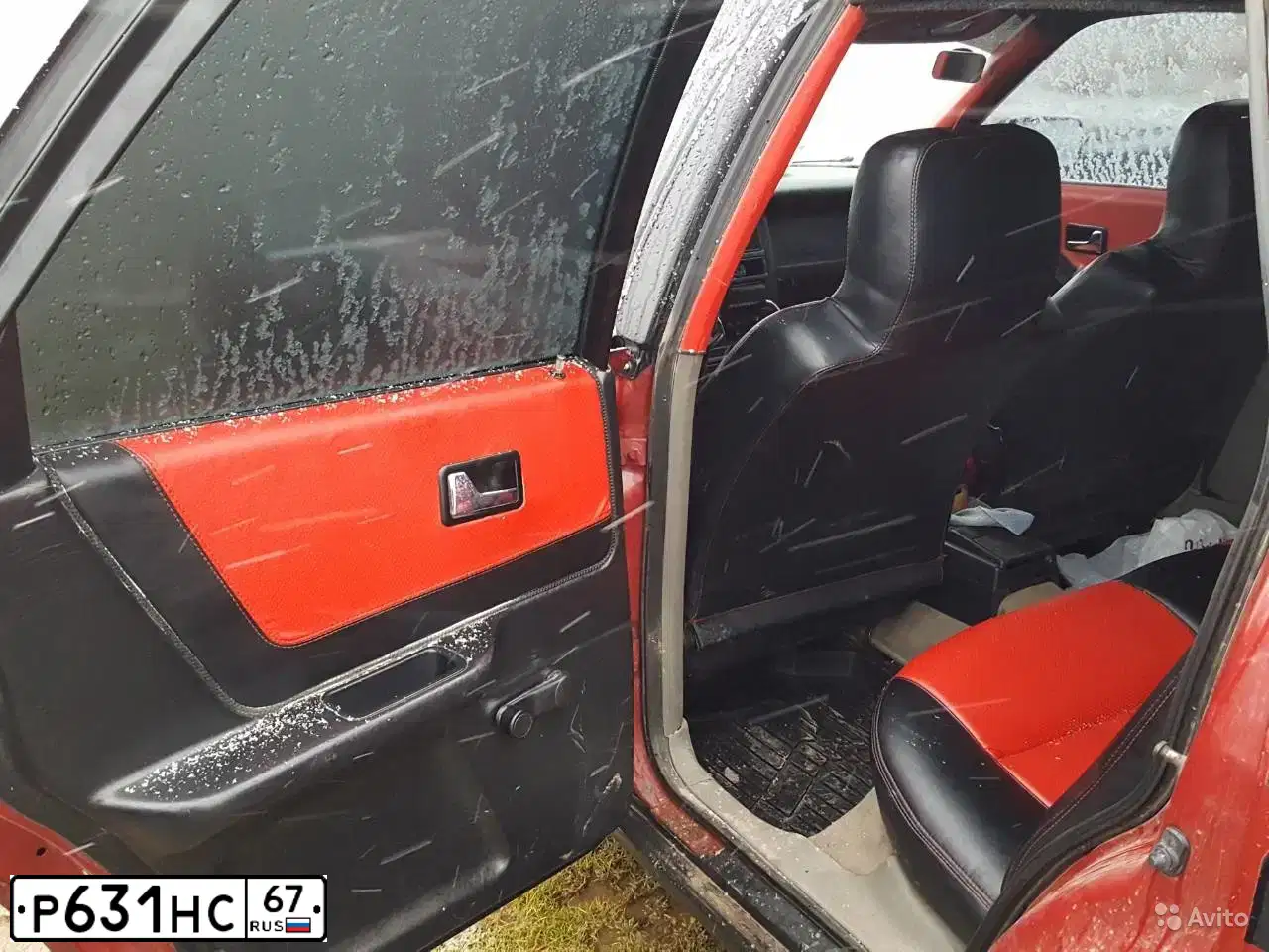 Фото автомобиля AUDI 80, 1987 — госномер Р631НС67. Цвет: ВИШНЕВЫЙ