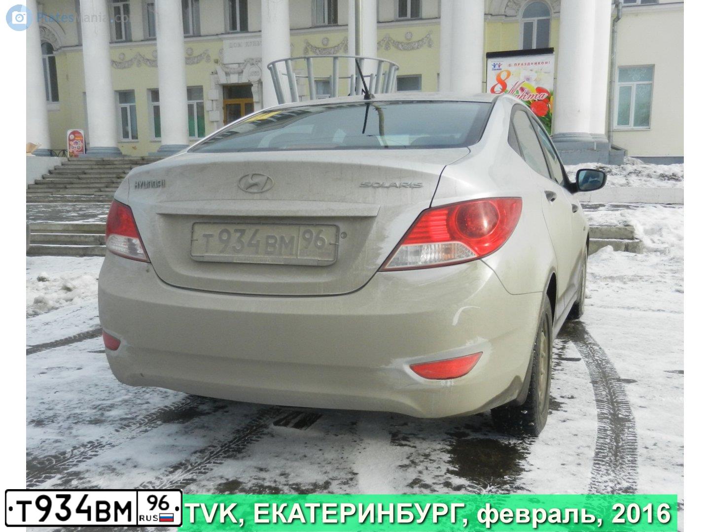 Фото автомобиля HYUNDAI SOLARIS, 2011 — госномер У491ЕР72. Цвет: СВЕТЛО-СЕРЫЙ