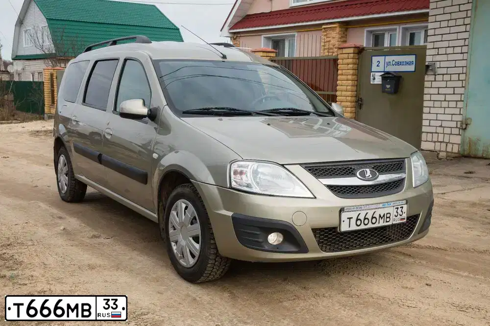 Фото автомобиля GAZ 3302 EL, 2012 — госномер Т666МВ33. Цвет: БЕЛЫЙ