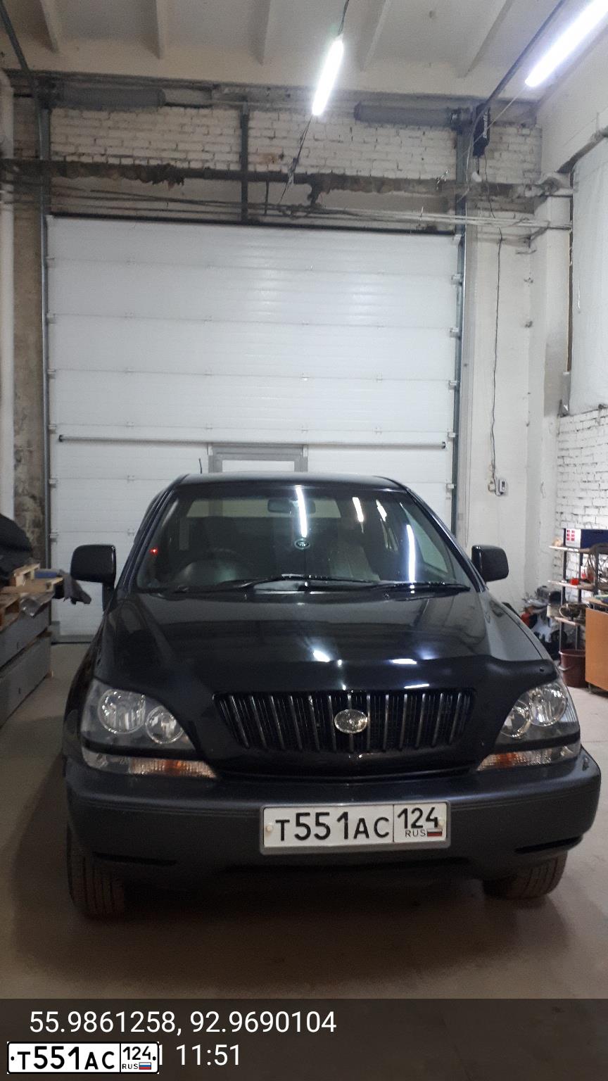 Фото автомобиля TOYOTA HARRIER, 1999 — госномер Т551АС124