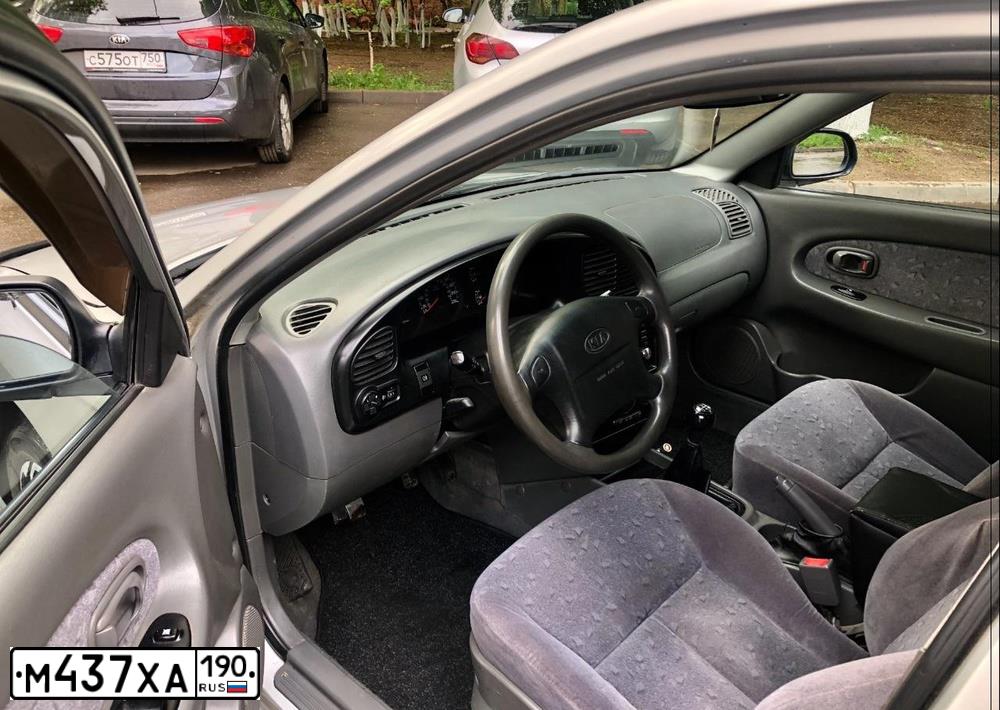 Фото автомобиля KIA SPECTRA, 2007 — госномер Е638КУ134. Цвет: АЛМАЗНОЕ СЕРЕБРО
