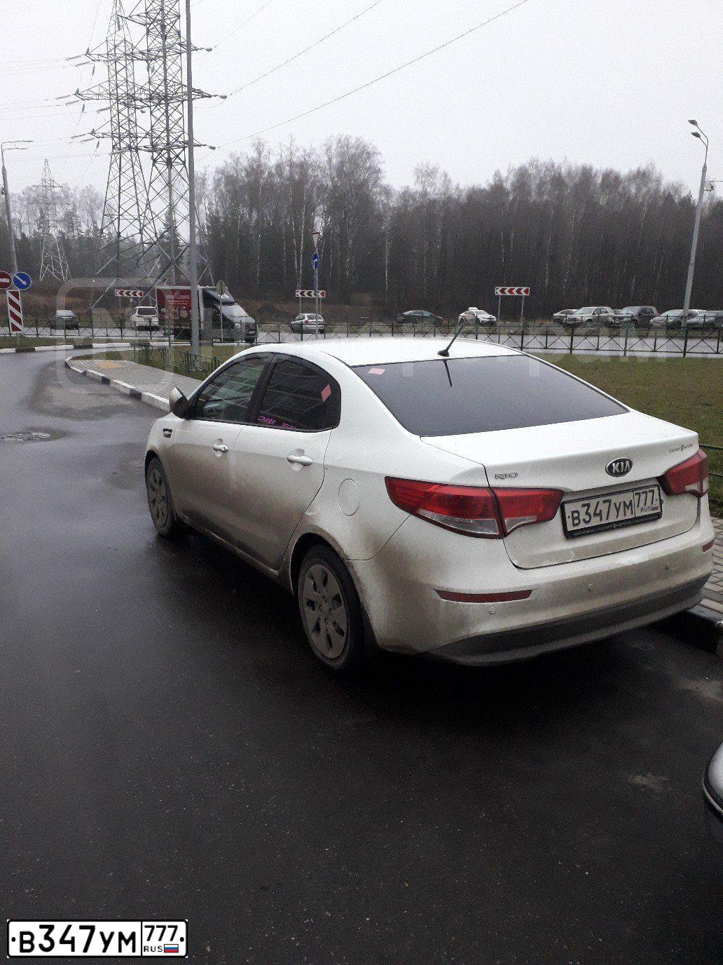 Фото автомобиля KIA RIO, 2016 — госномер К859УА35