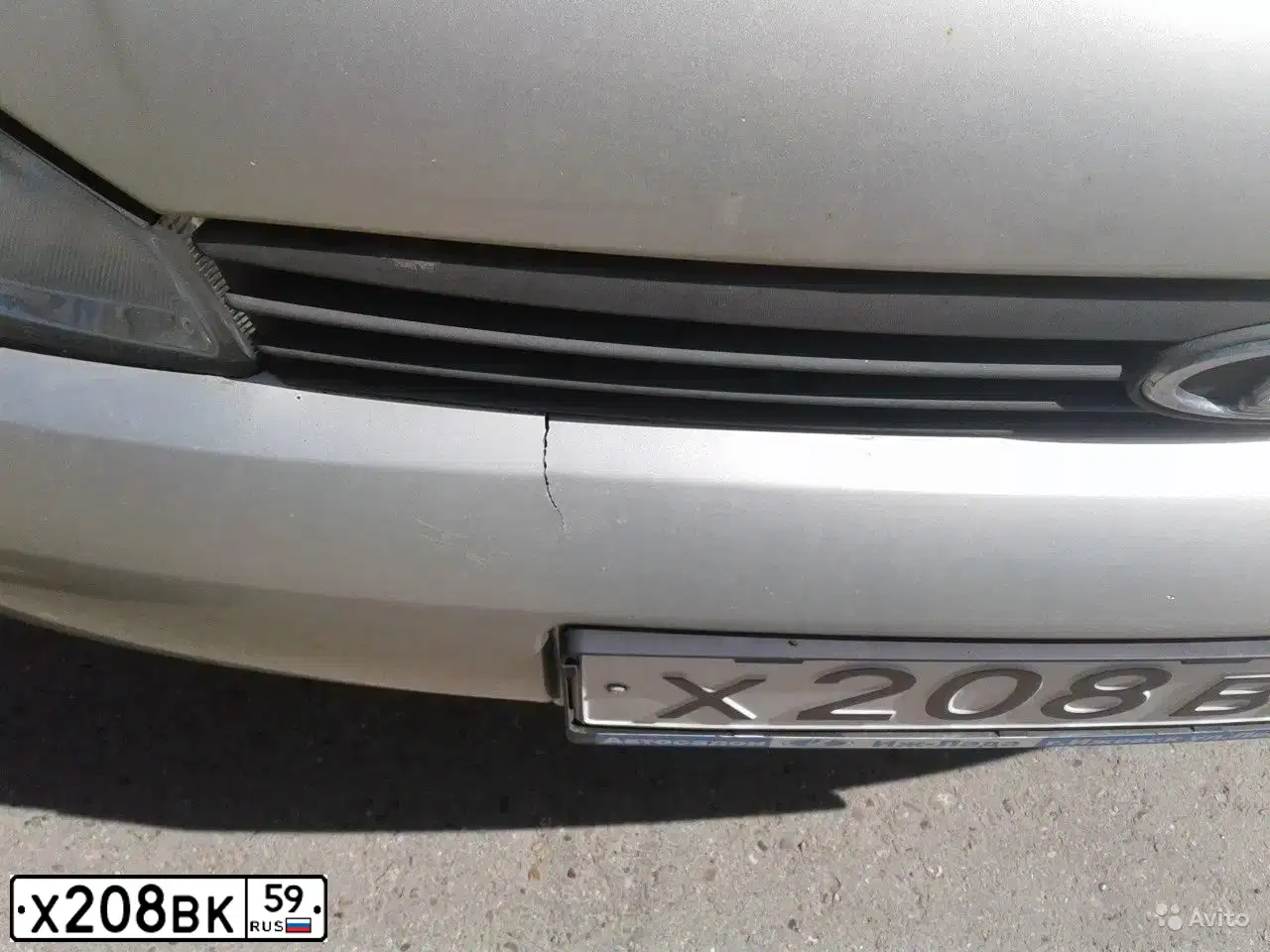 Фото автомобиля LADA 1118 KALINA, 2009 — госномер Х208ВК59. Цвет: ОЛИВКОВЫЙ