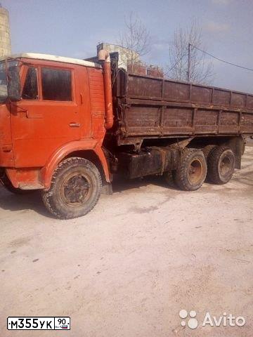 Фото автомобиля КАМАЗ 55102, 1988 — госномер У182ЕТ71. Цвет: Оранжевый