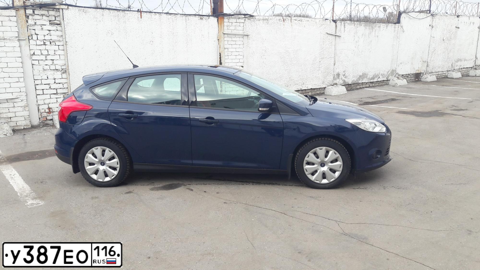 Фото автомобиля FORD FOCUS, 2014 — госномер А891АТ763. Цвет: ТЕМНО-СИНИЙ