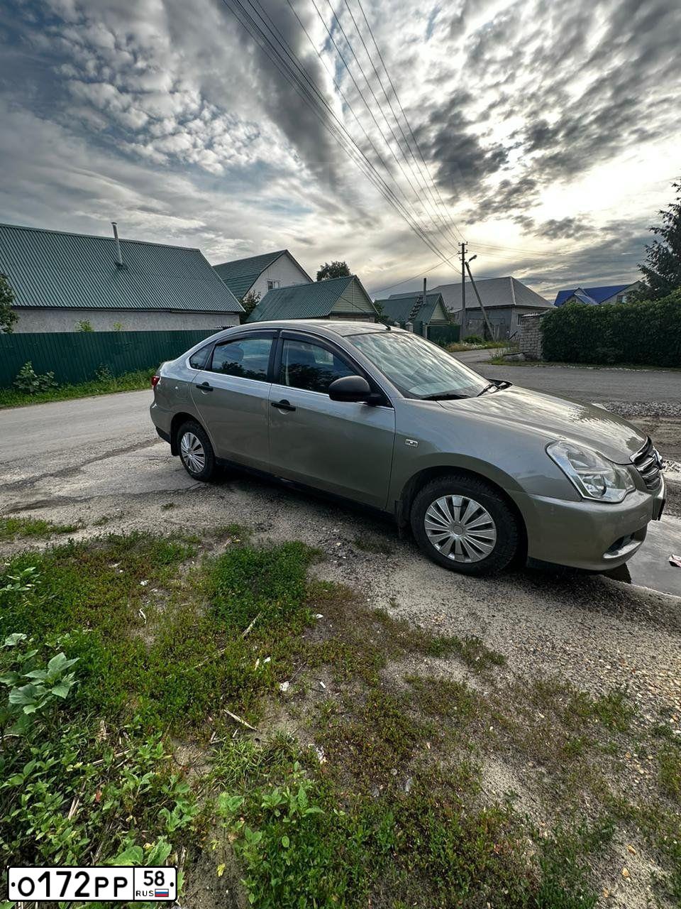 Фото автомобиля NISSAN ALMERA /AVTOVAZ/, 2013 — госномер О172РР58