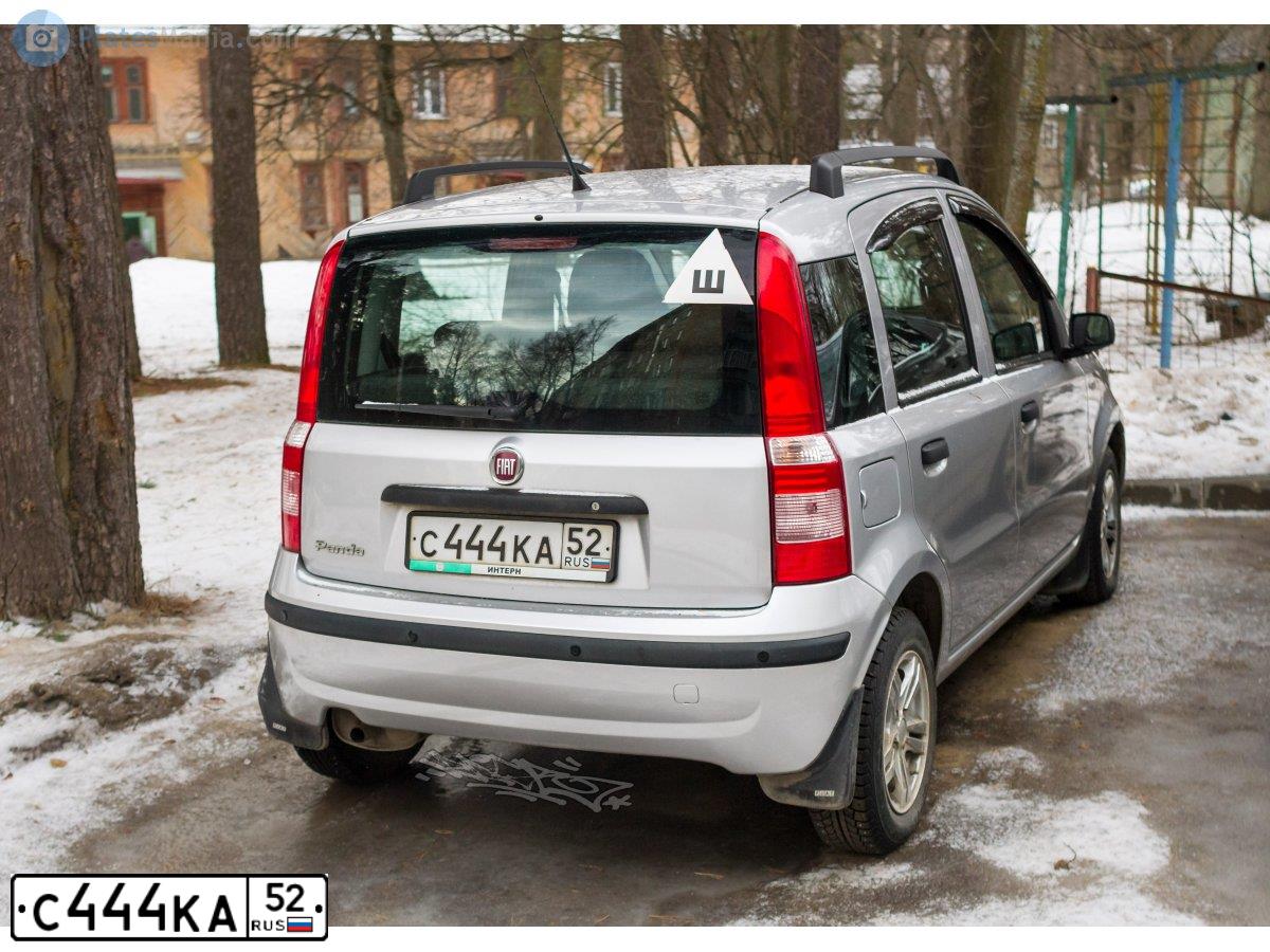 Фото автомобиля DAEWOO MATIZ, 2006 — госномер С444КА52. Цвет: КРАСНЫЙ