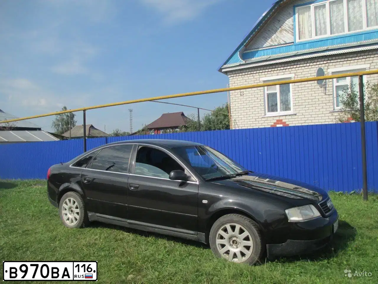 Фото автомобиля AUDI A6, 1999 — госномер Х555ТВ102. Цвет: ЧЕРНЫЙ