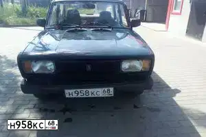 Фото автомобиля LADA 2105 LADA, 2006 — госномер Н958КС68. Цвет: ТЕМНО-ЗЕЛЕНЫЙ