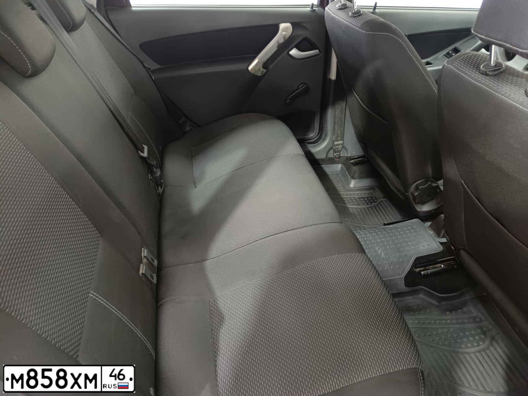 Фото автомобиля LADA KALINA, 2015 — госномер Р090АК46. Цвет: ТЕМНО-ВИШНЕВЫЙ