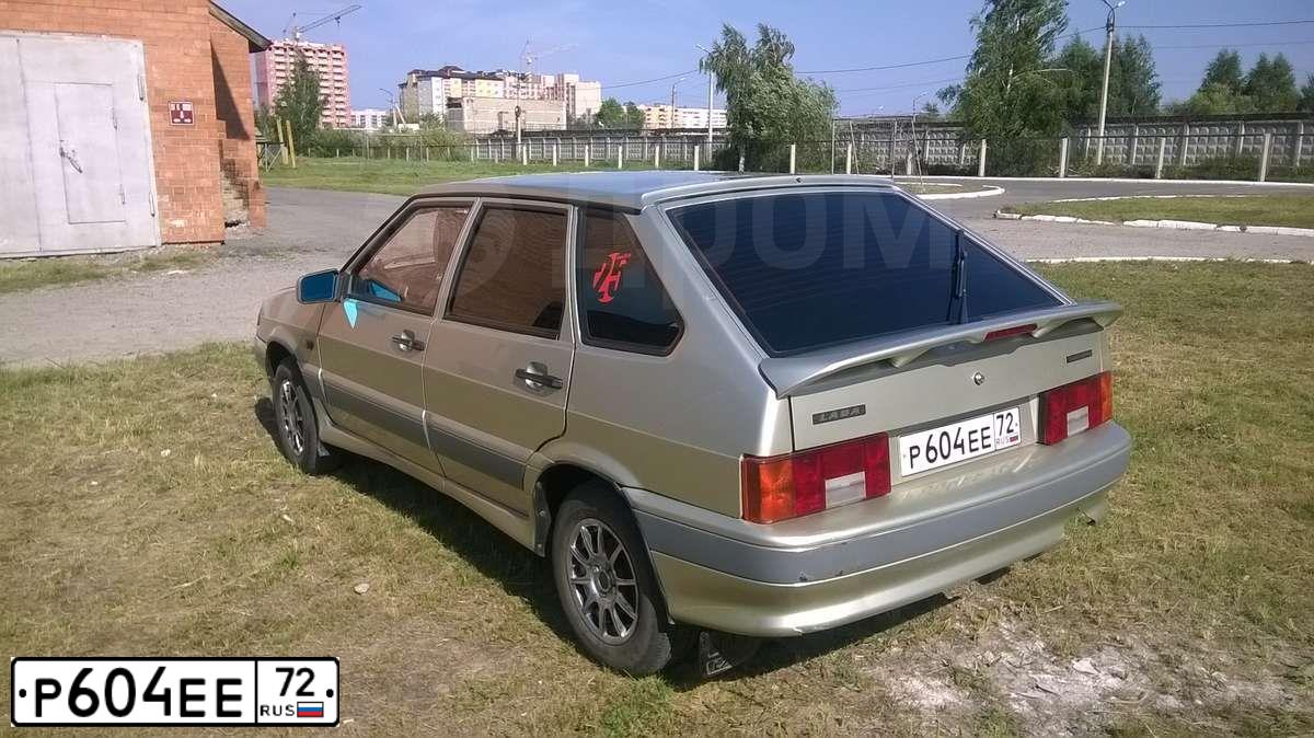 Фото автомобиля LADA 2114 SAMARA, 2006 — госномер Р604ЕЕ72. Цвет: БЕЖЕВЫЙ