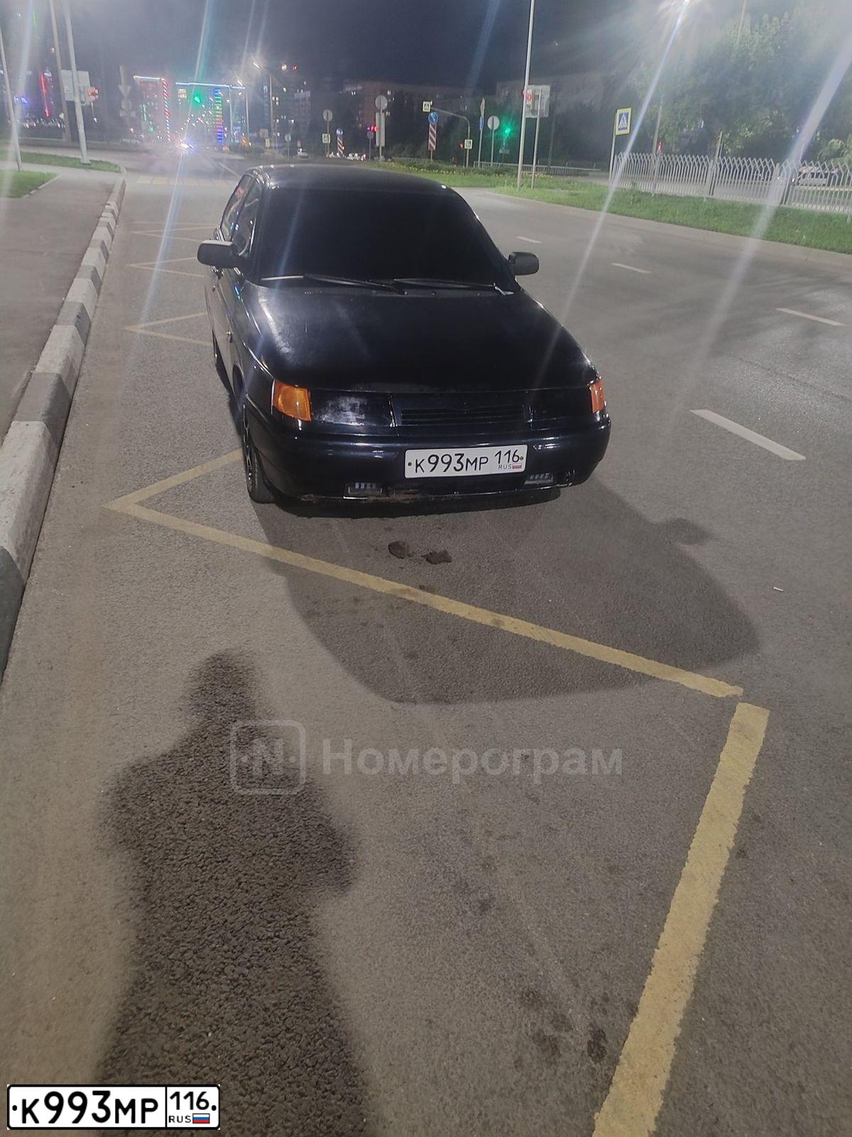 Фото автомобиля LADA 2112, 2008 — госномер К993МР116. Цвет: ГРАФИТОВЫЙ МЕТАЛЛИК