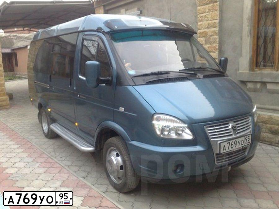 Фото автомобиля GAZ 3221 EL, 2006 — госномер А769УО95. Цвет: ЦИКЛОН